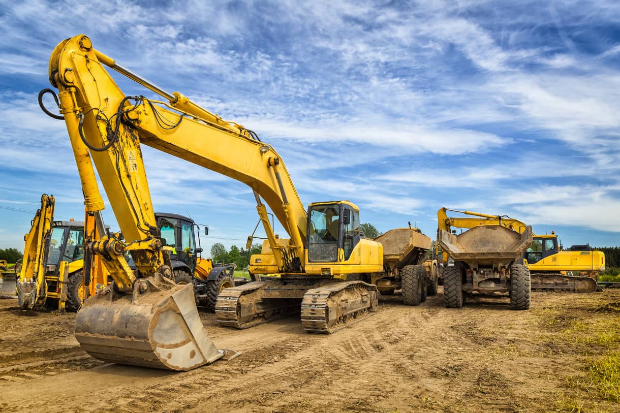mobile construction equipment that utilizes load cells in everyday use